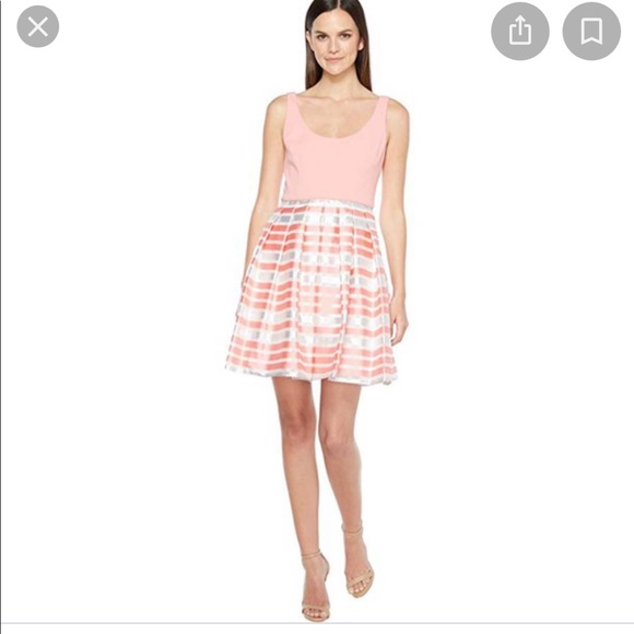 Aidan Mattox coral dress - Picture 5 of 6